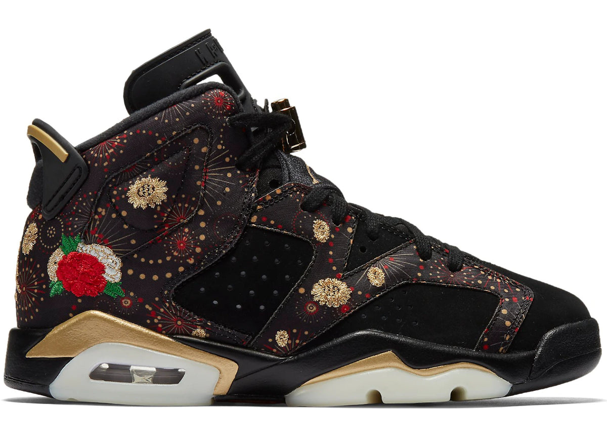 Jordan 6 Retro Chinese New Year (2018) (GS) - vue 360