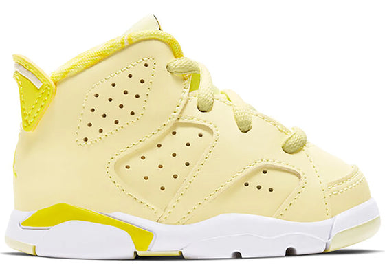 Jordan 6 Retro Dynamic Yellow Floral (TD) sneakers - authentic Jordan shoes