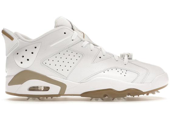 Jordan 6 Retro Low Golf White Khaki sneakers - authentic Jordan shoes