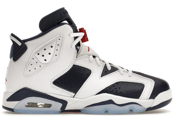 Jordan 6 Retro Olympic (2024) (GS) sneakers - authentic Jordan shoes