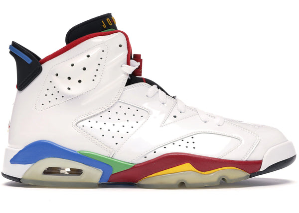 Jordan 6 Retro Olympic Flag Beijing sneakers - authentic Jordan shoes