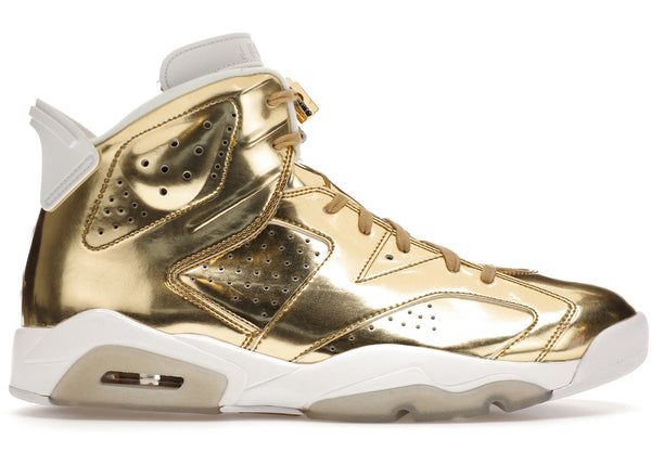 Jordan 6 Retro Pinnacle Metallic Gold sneakers - authentic Jordan shoes