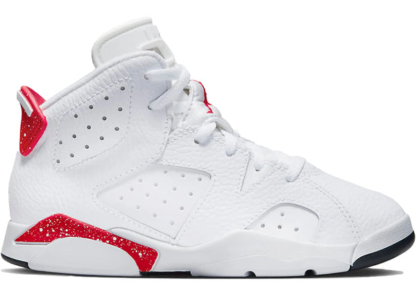 Jordan 6 Retro Red Oreo (PS) sneakers - authentic Jordan shoes