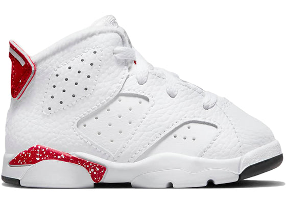 Jordan 6 Retro Red Oreo (TD) sneakers - authentic Jordan shoes