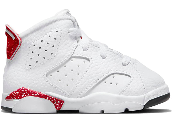 Jordan 6 Retro Red Oreo (TD) sneakers - authentic Jordan shoes
