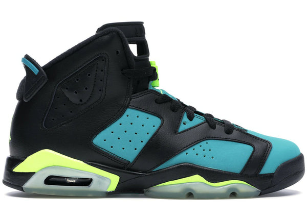 Jordan 6 Retro Turbo Green (GS) sneakers - authentic Jordan shoes
