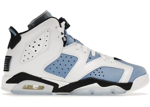Jordan 6 Retro UNC White (GS) sneakers - authentic Jordan shoes