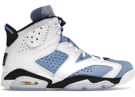 Jordan 6 Retro UNC White sneakers - authentic Jordan shoes