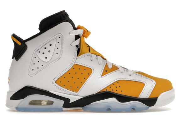 Jordan 6 Retro Yellow Ochre (GS) sneakers - authentic Jordan shoes