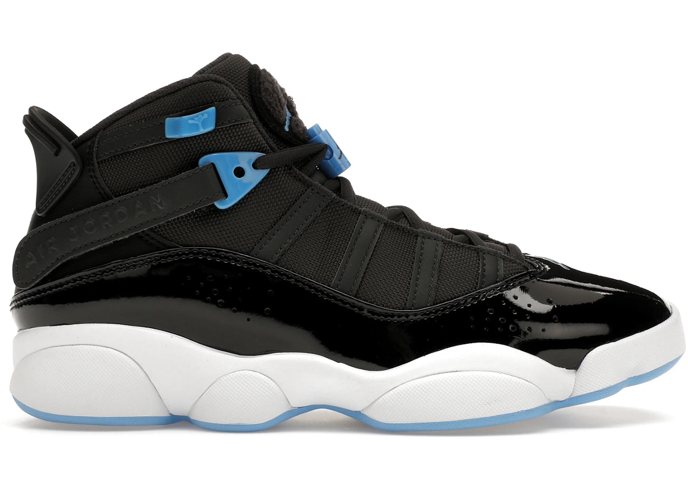 Jordan 6 Rings Anthracite University Blue