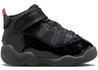 Jordan 6 Rings Black Anthracite Fire Red (TD)