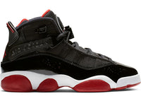 Jordan 6 Rings Schwarz/Rot (GS)