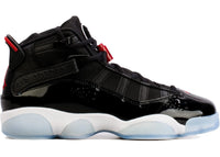Jordan 6 Rings Schwarz Weiß Gym Red (GS)