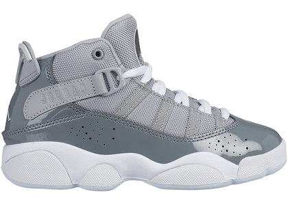 Jordan 6 Rings Cool Grey Wolf Grey White (PS) - sneakers view 2