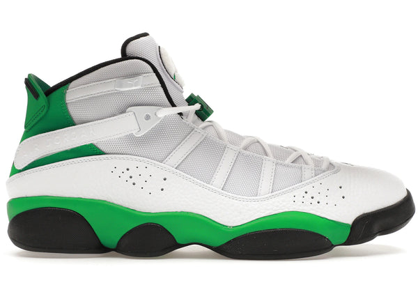Jordan 6 Rings Lucky Green sneakers - authentic Jordan shoes
