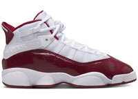 Jordan 6 Rings White Team Red (GS)