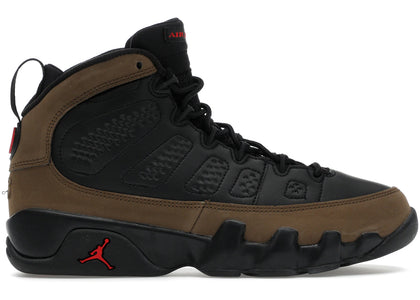 Jordan 9 Retro Olive (2024) (GS) - authentic Jordan sneakers