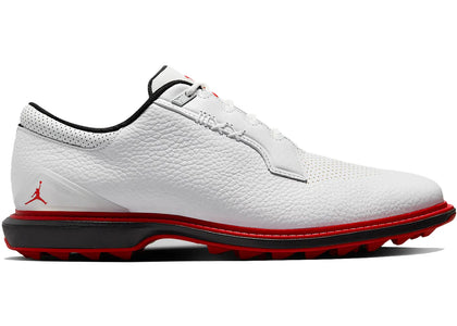 Jordan ADG 5 Golf White Black Varsity Red - authentic Jordan sneakers