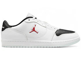 Jordan Access Court Low White Black Gym Red - vue 360