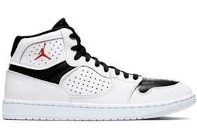 Jordan Access White Black University Red (GS) - vue 360