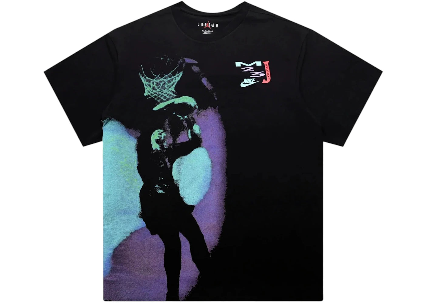 Jordan Brooklyn Tee Black - vue 360