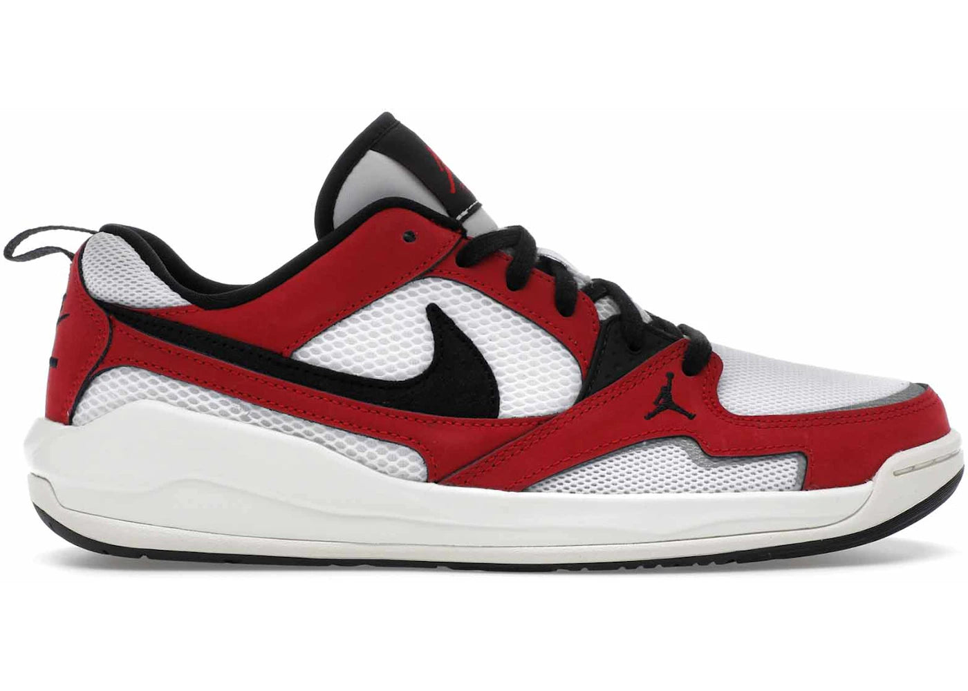 Jordan CMFT Era White Varsity Red Sail Black