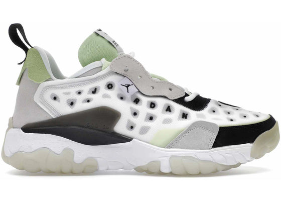 Jordan Delta 2 White Black Barely Volt sneakers - authentic Jordan shoes