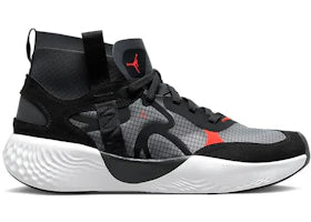 Jordan Delta 3 Mid Black Chile Red - vue 360