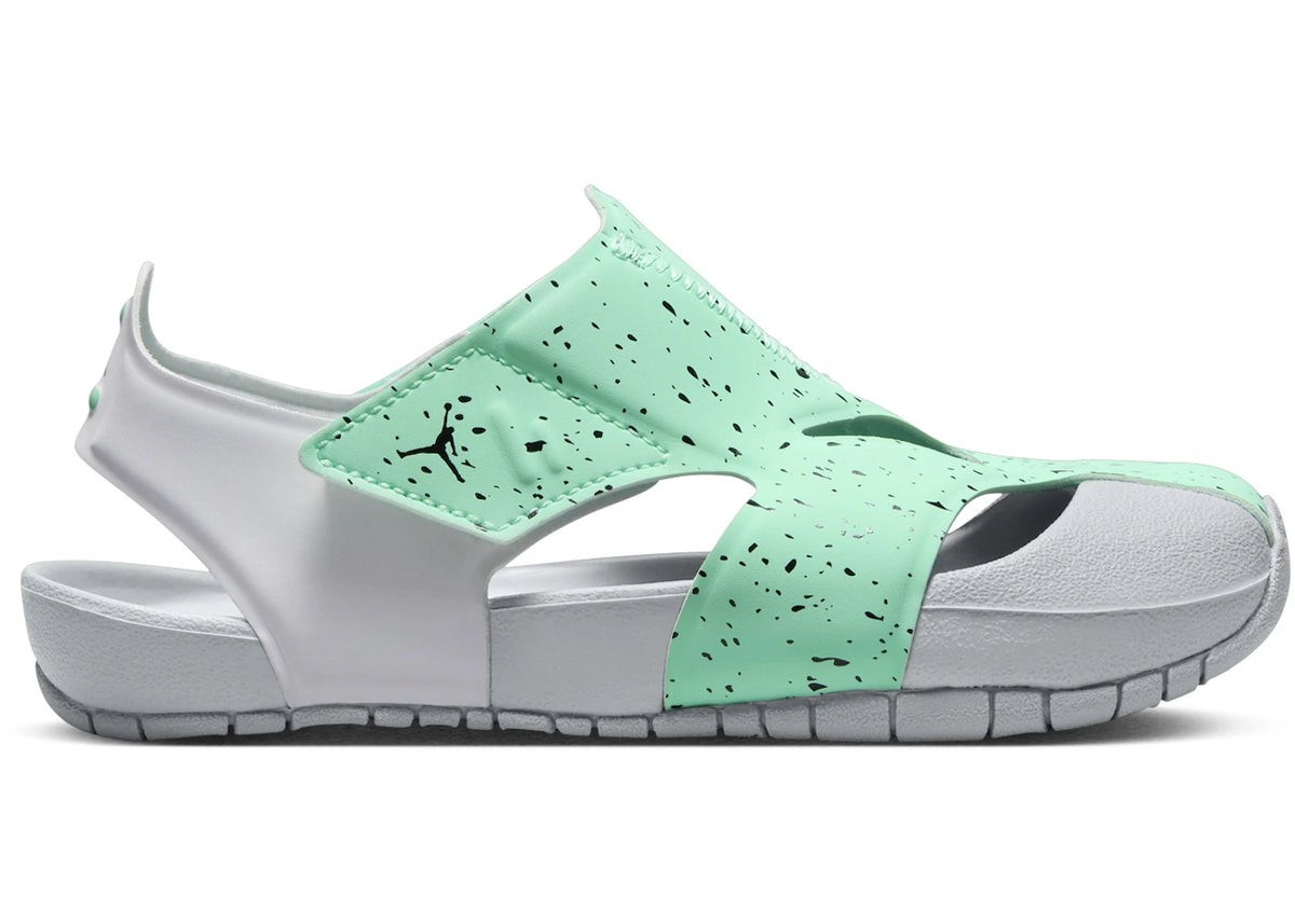 Jordan Flare Green Glow Wolf Grey White Black (PS) - vue secondaire A