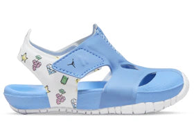Jordan Flare University Blue Lemon Venom White (TD) - vue 360