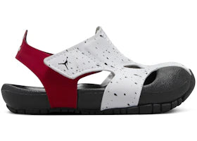 Jordan Flare White Gym Red Black (TD) - vue 360