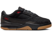 Jordan Flight Court Black Gum Medium Brown Varsity Red (GS)