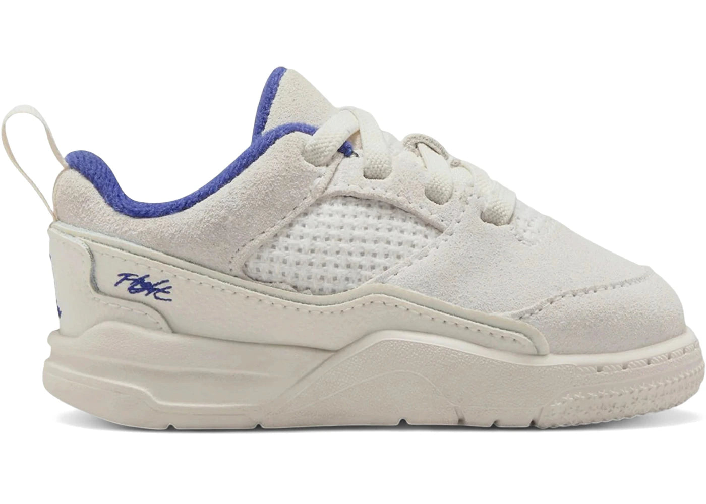 Jordan Flight Court Phantom Deep Royal Blue (TD) - vue 360