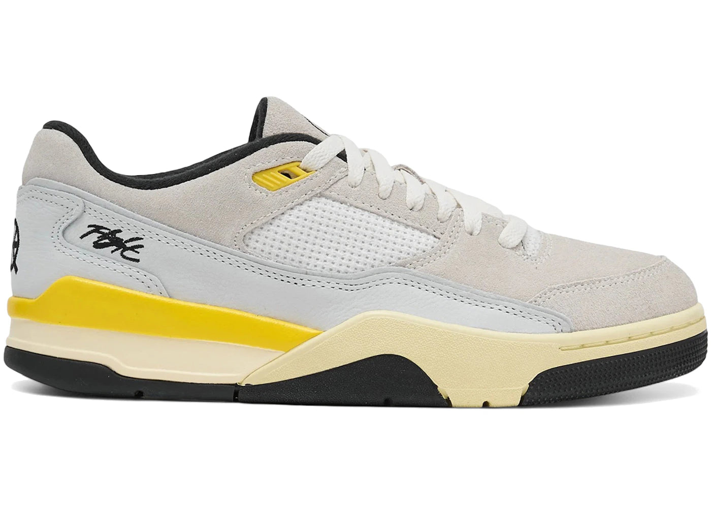 Jordan Flight Court Quai 54 Sail Tour Yellow sneakers - authentic Jordan shoes