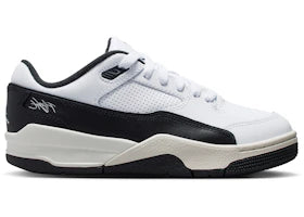 Jordan Flight Court White Black (GS)