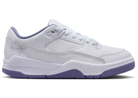 Jordan Flight Court White Dusty Amethyst (GS)