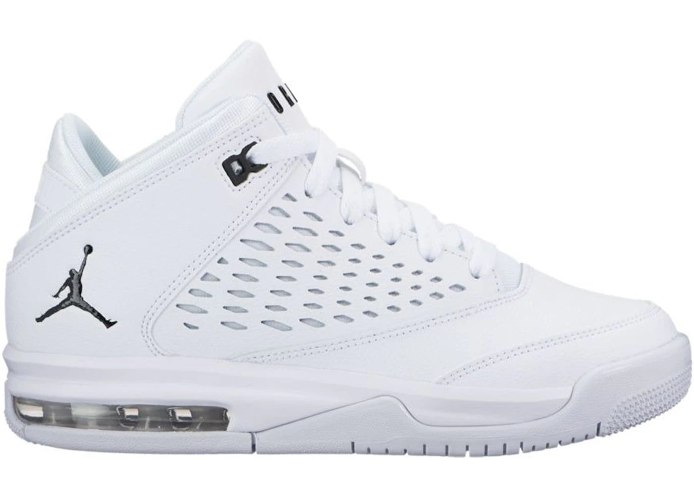 Jordan Flight Origin 4 White Black (GS)