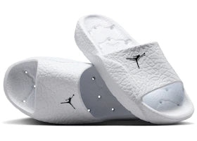 Jordan Franchise Shower Slide White Black - vue 360