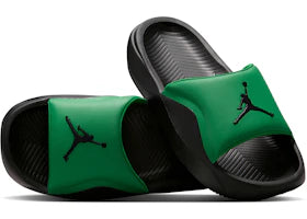 Jordan Franchise Slide Lucky Green Black (GS) - authentic Jordan sneakers