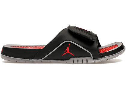 Jordan Hydro 4 Slide Black Cement - authentic Jordan sneakers