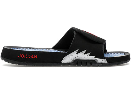 Jordan Hydro 5 Slide Black Metallic - authentic Jordan sneakers