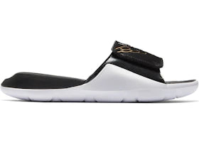 Jordan Hydro 7 Black Metallic Gold White (GS) - vue 360