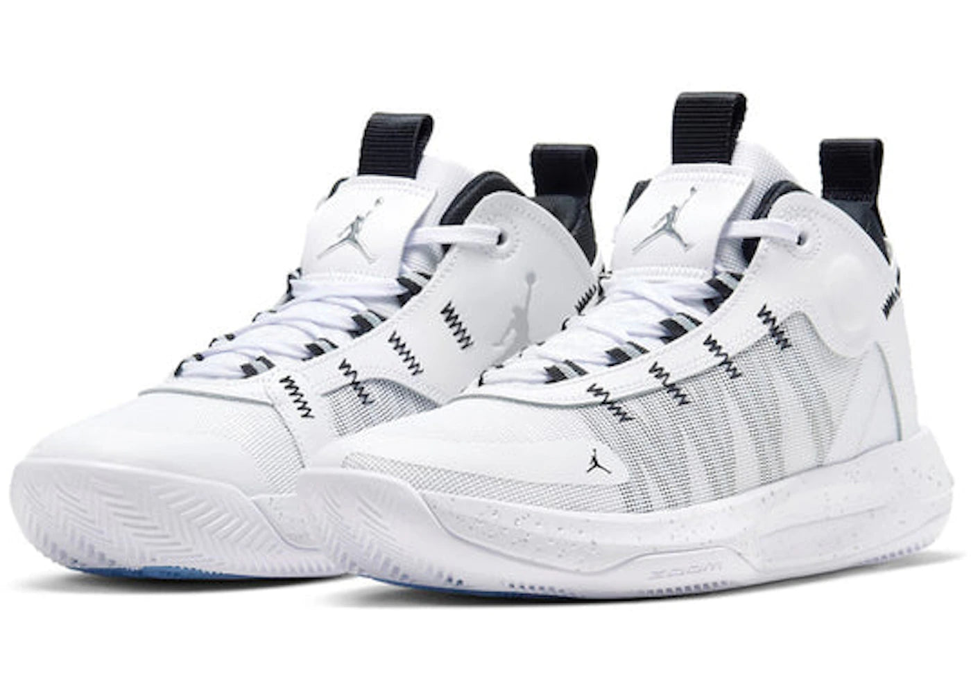 Jordan Jumpman 2020 White Black - vue secondaire A