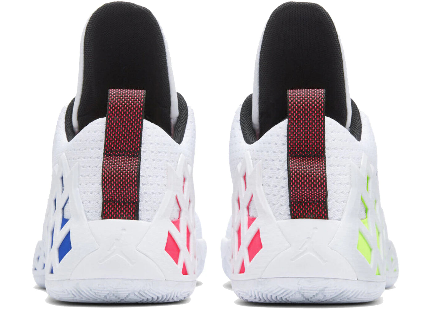 Jordan Jumpman Diamond Low PF White Mismatch - vue secondaire B