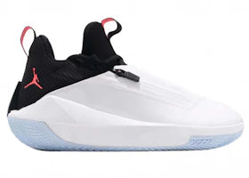 Jordan Jumpman Hustle White Black Red - authentic Jordan sneakers