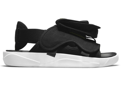 Jordan LS Slide Black White - sneakers view 2