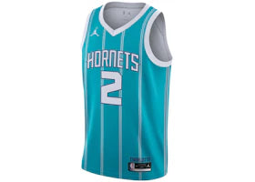 Air Jordan Lamelo Ball Hornets Icon Edition 2022 Swingman NBA Jersey Rapid Teal/Ball Lamelo