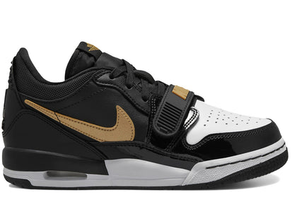 Jordan Legacy 312 Low Black Metallic Gold (GS) - authentic Jordan sneakers