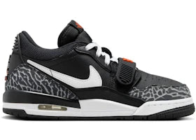 Jordan Legacy 312 Low Black White Safety Orange (GS) - authentic Jordan sneakers