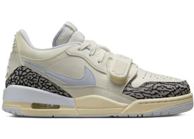 Jordan Legacy 312 Low Sail Cement Grey Black Football Grey (Women's) - vue 360